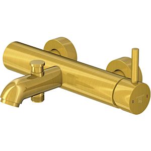 Steinberg Series 100 bath mixer 1001100BG exposed, projection 185mm, for bath, brushed gold