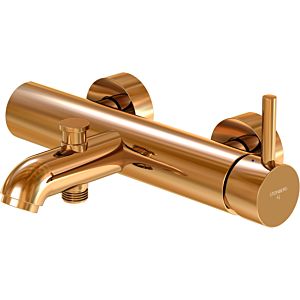 Steinberg Series 100 bath mixer 1001100RG exposed, projection 185mm, for bathtub, rose gold