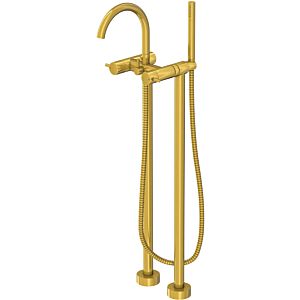 Steinberg Series 100 bath mixer 1001162BG projection 231mm, free-standing installation, brushed gold