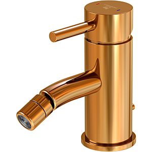 Steinberg Series 100 bidet mixer 1001300RG projection 110mm, with waste fitting, rose gold