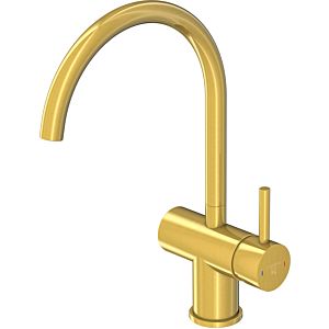 Steinberg Series 100 kitchen faucet 1001400BG projection 201mm, with swiveling pipe spout, brushed gold