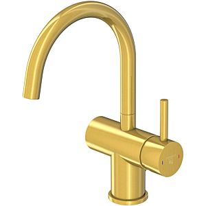 Steinberg Series 100 basin mixer 1001500BG swiveling spout, with waste fitting 1 1/4&quot;, brushed gold