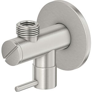 Steinberg Series 100 angle valve 1001640BN 2000 / 2 &quot;x 3/8&quot;, with dirt filter, brushed nickel