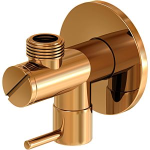 Steinberg Series 100 angle valve 1001640RG 2000 / 2 &quot;x 3/8&quot;, with dirt filter, rose gold