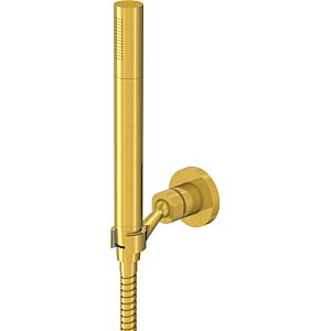 Steinberg Series 100 hand shower set 1001650BG with wall bracket and shower hose 1500mm, brushed gold