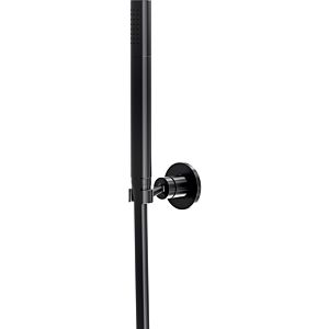 Steinberg Series 100 shower set 1001650S with wall bracket and shower hose 1500mm, matt black