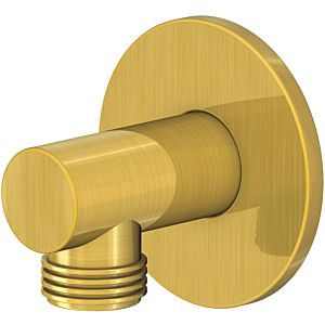 Steinberg Series 100 wall connection elbow 1001660BG 1/2&quot;, intrinsically safe against backflow, brushed gold
