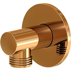 Steinberg Series 100 wall connection elbow 1001660RG 2000 / 2 &quot;, intrinsically safe against backflow, rose gold