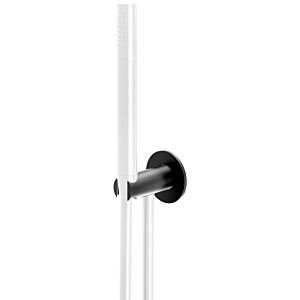 Steinberg Series 100 wall shower holder 1001667S with integrated wall connection elbow, matt black