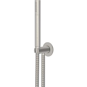 Steinberg Series 100 shower set 1001670BN with wall connection elbow and shower hose 1500mm, brushed nickel