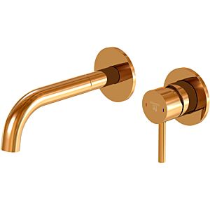 Steinberg Series 100 basin mixer 10018143RG concealed, projection 195 mm, with ceramic cartridge, rose gold