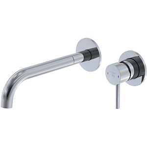 Steinberg Series 100 basin mixer 10018243 concealed, projection 245 mm, chrome, wall mounting
