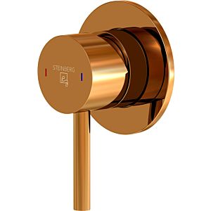 Steinberg Series 100 shower mixer 1002250RG concealed, with ceramic cartridge and built-in body 1/2&quot;, rose gold