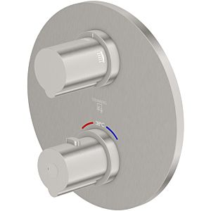 Steinberg Serie 260 10041333BN for concealed thermostat, brushed nickel