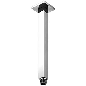 Steinberg Series 120 arm 1201581, chrome, 240 mm, square rosette, for ceiling mounting