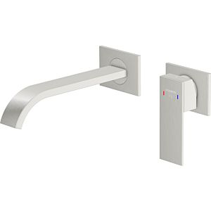 Steinberg Series 135 basin mixer 13518143BN projection 200 mm, brushed nickel, with ceramic cartridge
