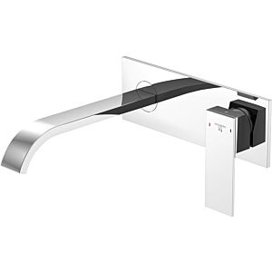 Steinberg Series 135 basin mixer 13518643 projection 200 mm, with ceramic cartridge and cascade spout, chrome