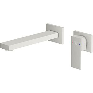 Steinberg Series 160 finishing assembly set 16018143BN projection 205 mm, brushed nickel, washbasin wall fitting