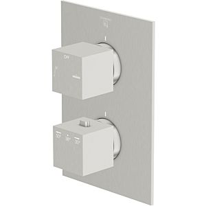 Steinberg Series 160 finishing set 16041333BN Brushed Nickel, for flush-mounted thermostat