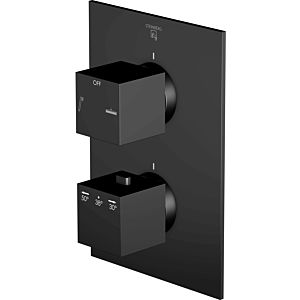 Steinberg Series 160 16041333S Matt Black, for concealed thermostat