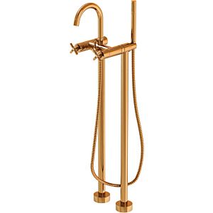 Steinberg Series 250 -handle bath mixer 2501162RG projection 153mm, free-standing assembly, rose gold