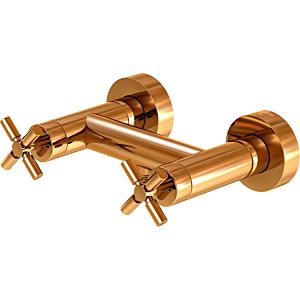 Steinberg Series 250 two-handle shower mixer 2501200RG exposed, for shower, rose gold