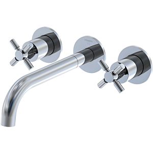 Steinberg Series 250 -handle basin mixer 2501916, chrome, projection 245 mm, 3-hole mounting