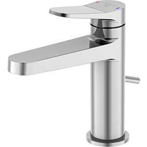 Steinberg Series 340 basin mixer 3401000 projection 126mm, with drain fitting 1 1/4&quot;, chrome