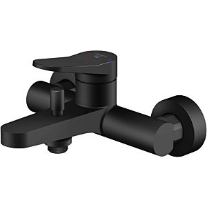 Steinberg Series 340 bath mixer 3401100S surface-mounted, 1/2&quot;, with automatic diverter, projection 110mm, matt black