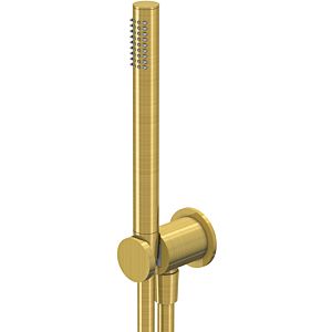 Steinberg Series 340 set de douche à main 3401670BG avec douchette en métal, flexible de douche 1500 mm, or brossé