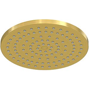 Steinberg Series 340 rain shower 3401686BG 220x12mm, easy-clean system, ceiling connection, brushed gold