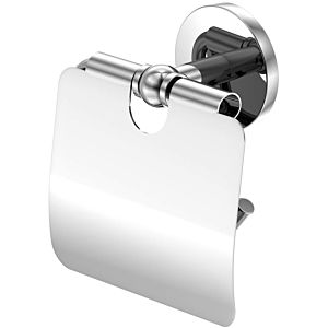 Steinberg Toilettenpapierhalter Serie 650 chrom, mit Deckel