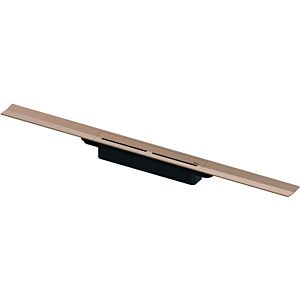 TECE drainprofile Duschrinne 670803 800 mm, Brushed Red Gold / Rotgold gebürstet, Breite 55mm, PVD