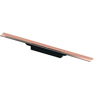 TECE drainprofile shower channel 670813 800 mm, Red gold / red gold shiny, width 55mm, PVD