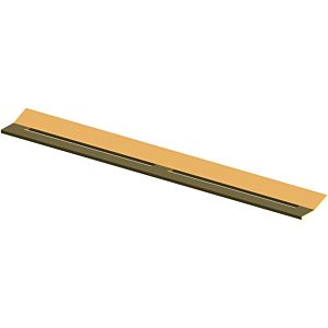 TECE drainprofile profile cover 675013 polished gold optic / gold optic, with PVD, for shower channel