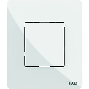 TECE TECEsolid Urinal-Betätigungsplatte 9242432 weiß glänzend, mit Kartusche, 104x124x6mm