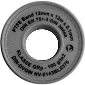 Teflon-Gewindeband FRp 12 mm x 12 m