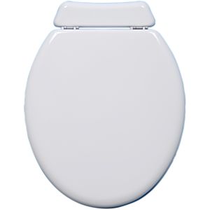 Pagette Olfa Universal panneau arrière WC siège 720-0492 manhattan, avec couvercle, charnière / panneau en acier inoxydable