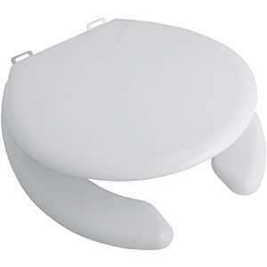 Pagette Olfa Tradition anti-contact WC siège 960-0001 blanc, avec couvercle, charnière en acier inoxydable