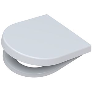 Pagette S 3 siège WC blanc , avec housse, fermeture amortie, amovible, click-o-matik
