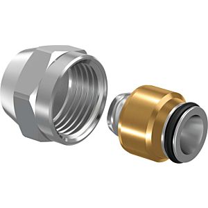Uponor Mlc screw connection 1058086 16 mm x G 1/2 IT, brass