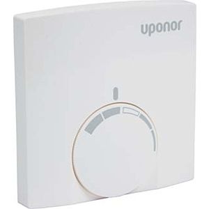 Uponor Base room sensor 1058422 white, 230 V, with scale