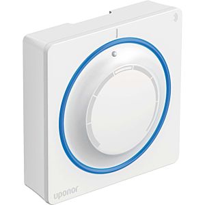 Uponor Smatrix Wave wireless room sensor 1086981 pure white RAL9016, T-165 POD, for temperature detection