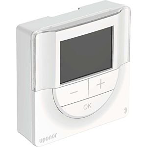 Uponor Smatrix Wave room sensor 1086982 digital, pure white RAL9016, for temperature control