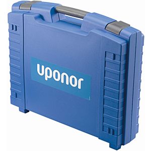 Uponor S-Press tool case 1083602 for UP 110, blue plastic