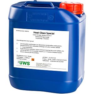 UWS Heat Reiniger 100076 alkalisch, für Verschlammungen, 5 l Kanister
