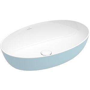 Villeroy & Boch Artis countertop basin 419861BCW0 61x41cm, without tap hole, without overflow, Fog