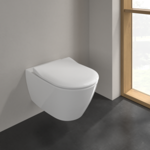 Villeroy & Boch Subway 2.0 Combi Pack 5614R2R1 white Ceramicplus rimless toilet with toilet seat