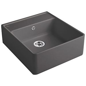Villeroy and Boch single basin 632061i4 waste set, manual operation, mounting Graphit , Graphit