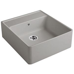 Villeroy and Boch single basin 632062KD waste set, eccentric control, mounting kit, fossil